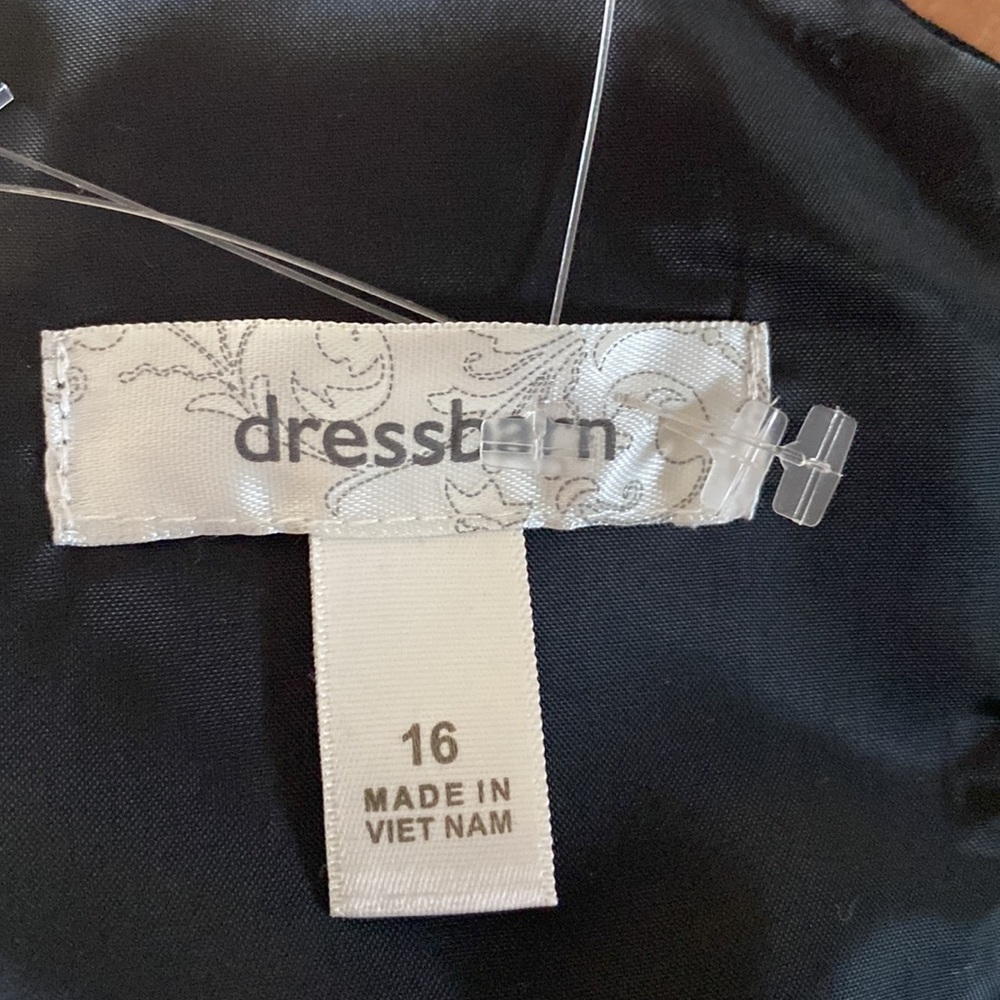 Dress Barn multi wear black dress D-40 - Picture 5 of 7